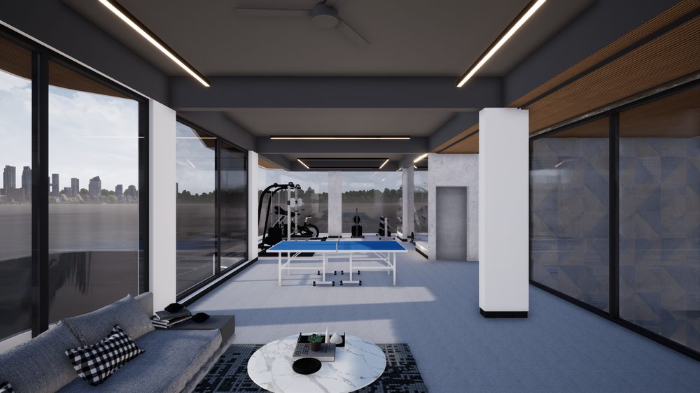 B-4 — Gym and games room