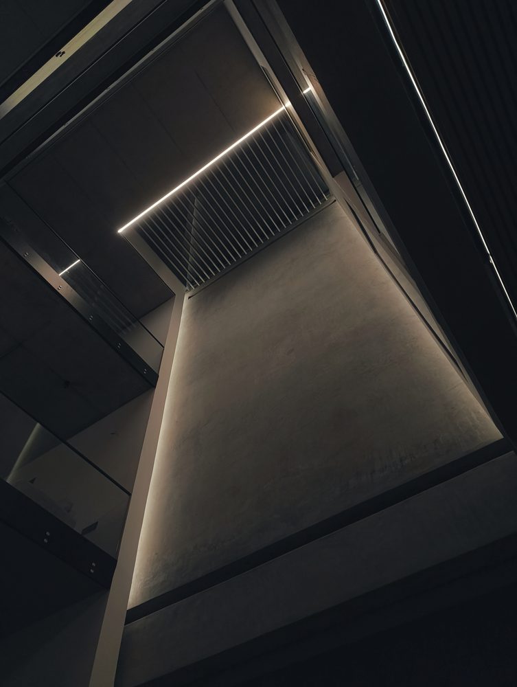 Black Rock House — Light study on the stair
