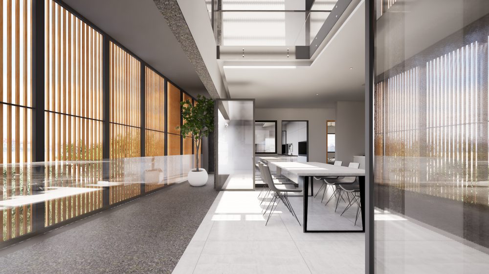 H-428 — The glazed dining gallery