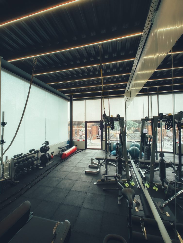 H-12 Walton Road — The terrace gym