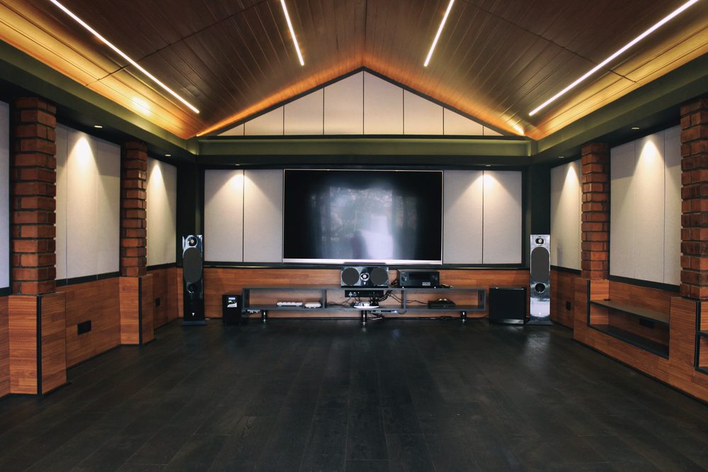H-12 Walton Road — Home theatre towards the screen