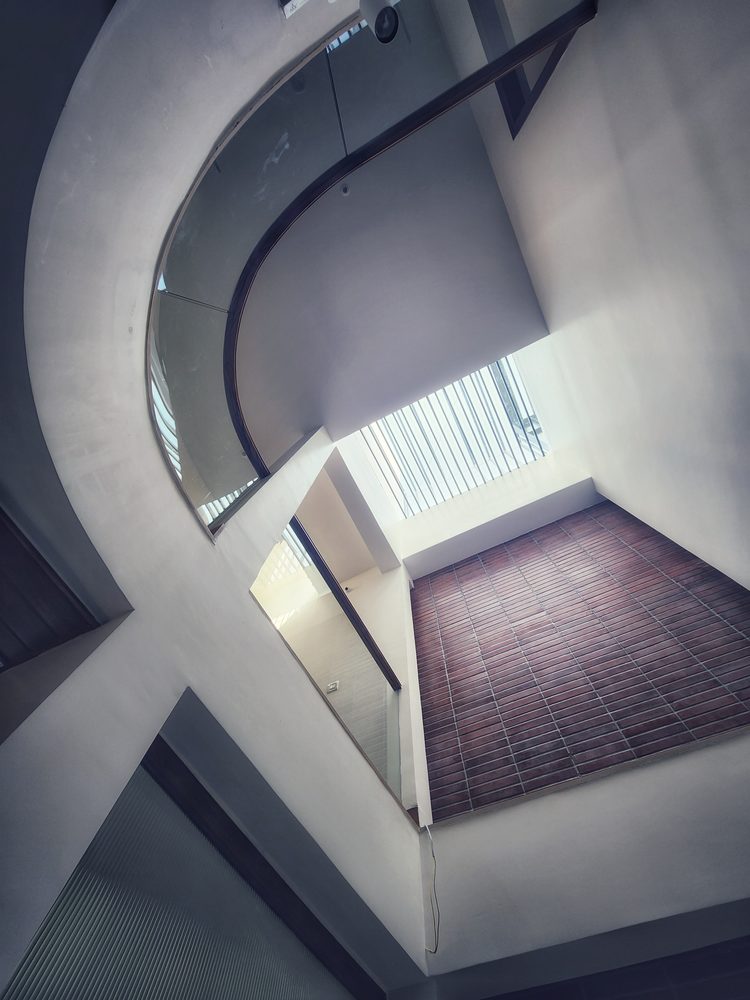 House of Volumes — The void, looking up
