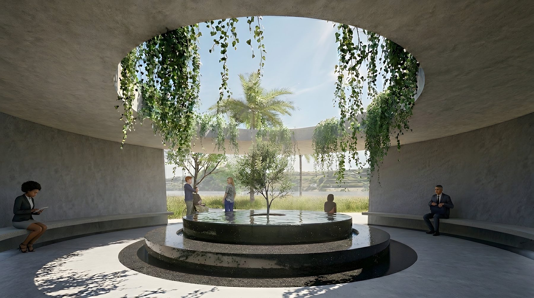 Memorial for M — The oculus
