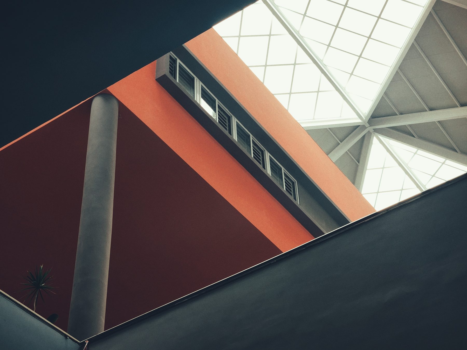 NPS — The orange volume under the skylight grid