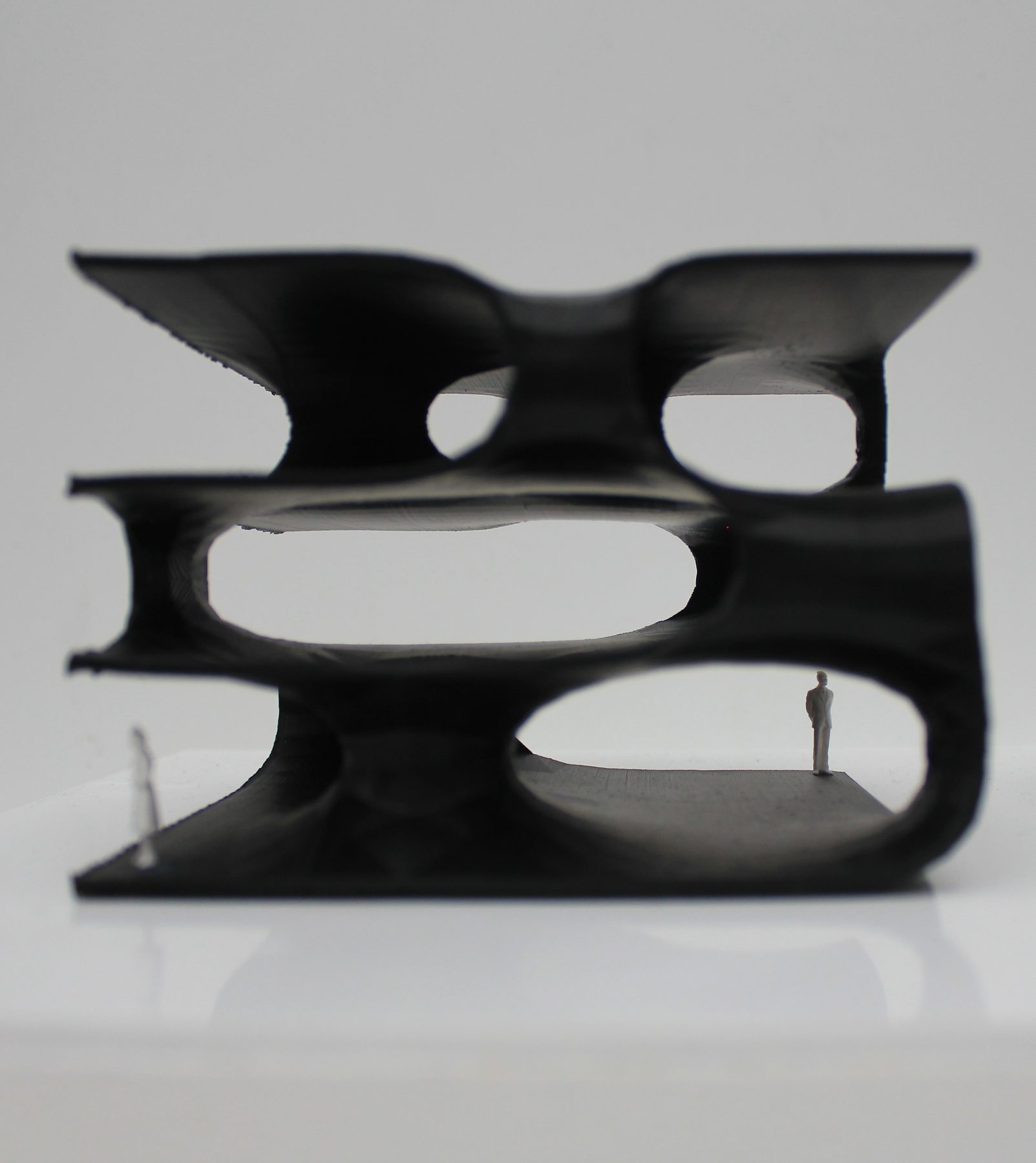 Dense.Community — 3D-printed research model, AADRL