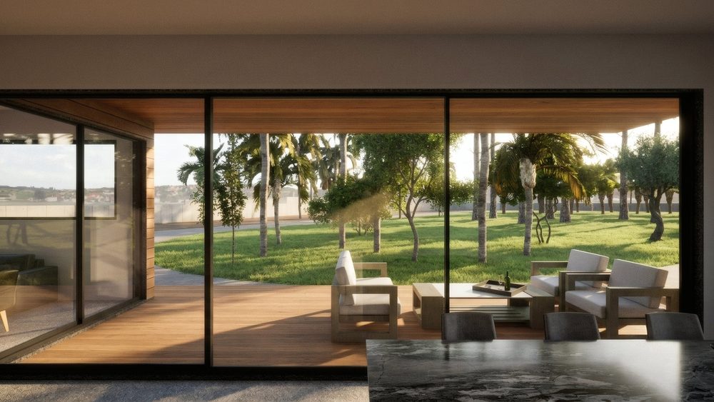 Woodbox — The living edge opens to the lawn